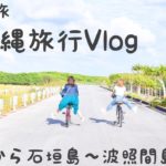 【沖縄Vlog①】関空〜石垣島〜波照間島