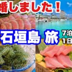 結婚しました！石垣島 グルメ旅。7泊8日沖縄旅行(1日目)【新婚旅行/ハネムーン】