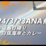 2024/3/23ANA修行 石垣島　白保海岸とカレー