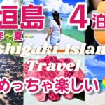 【沖縄石垣島Vol.1】4泊5日 めっちゃ楽しい夫婦旅行 竹富島 大理石アイス 石垣牛 ゲンキシェイク&マリヤシェイク