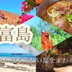 【竹富島】グルメ.ビーチ.集落🌺沖縄の美しい離島を自転車でまわる🚲🌟