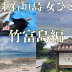 【2泊3日石垣島 女ひとり旅】竹富島に行って猫と遊んだ日🐱星の砂探し〜 カイジ浜・コンドイビーチ/石垣島グルメ/タコライス/ジェラート #女ひとり旅 #沖縄旅行 #石垣島旅行 #竹富島